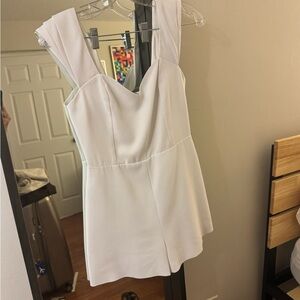 Alice + Olivia White jumpsuit